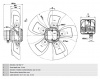 Вентилятор AC A6D500-AH03-02 / A6D500AH0302 осевой Ebmpapst